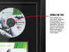 Batman Arkham City (Xbox 360) [SILVER PLAQUE] Exhibition Range Framed Game
