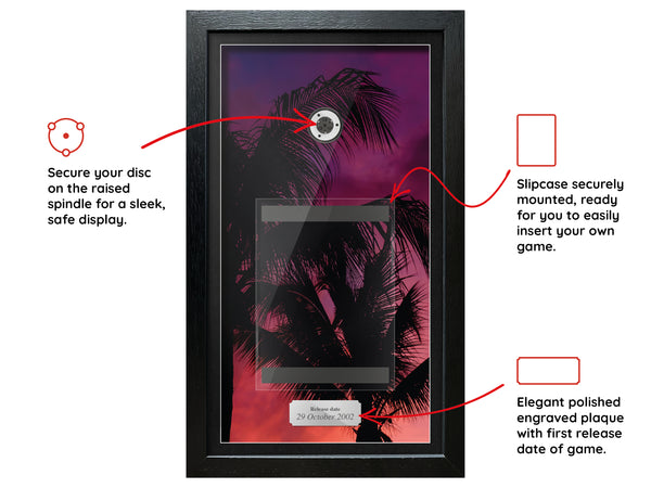 Grand Theft Auto: Vice City (PS2) Inspired By Exhibition Range Framed Game