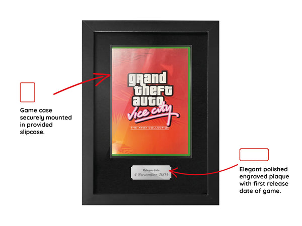 Grand Theft Auto: Vice City (Xbox OG) Framed Game