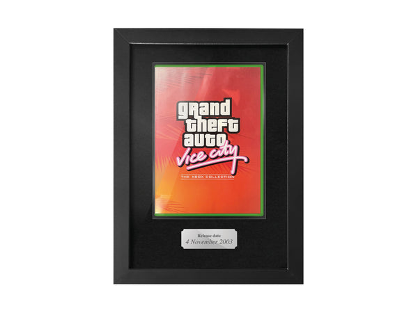 Grand Theft Auto: Vice City (Xbox OG) Framed Game