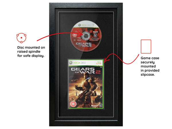 Gears of War 2 (Xbox 360) Exhibition Range Framed Game