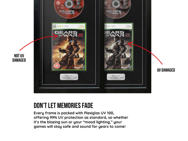Gears of War 2 (Xbox 360) Exhibition Range Framed Game