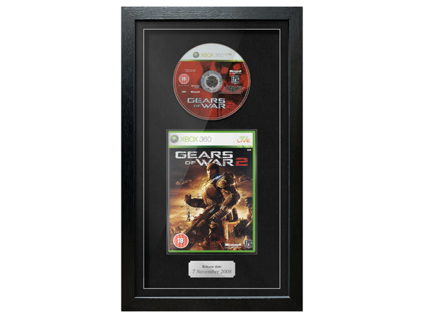 Gears of War 2 (Xbox 360) Exhibition Range Framed Game