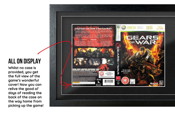 Gears of War (Xbox 360) Full Sleeve Range Framed Game