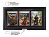 The Gears of War Trilogy (Xbox) Exhibition Range Framed Games