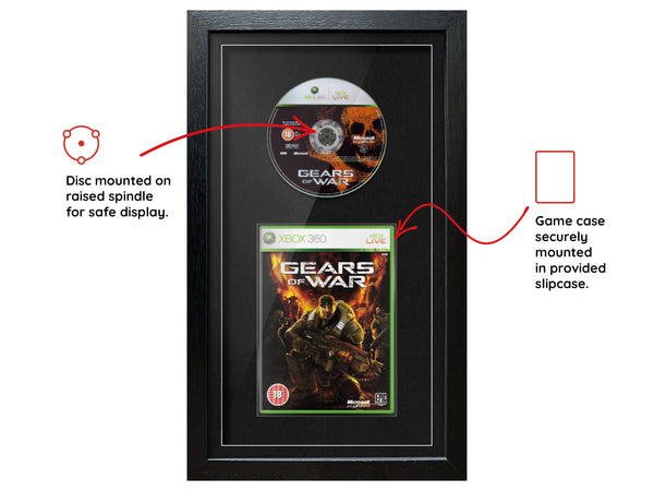 Gears of War (Xbox 360) Exhibition Range Framed Game