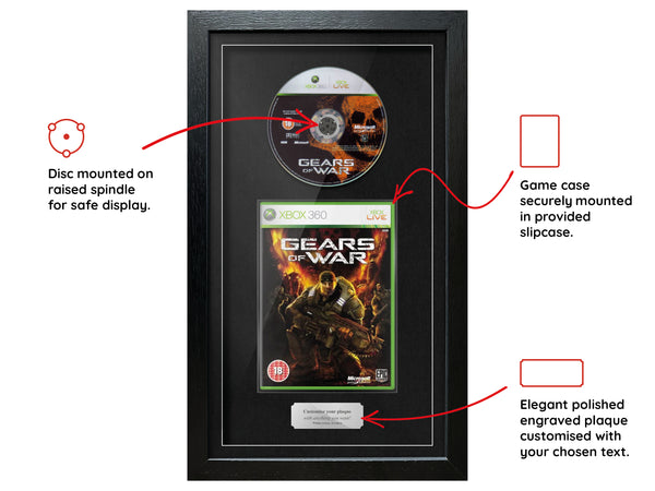 Gears of War (Xbox 360) Exhibition Range Framed Game