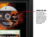 Gears of War (Xbox 360) Inspired By Exhibition Range Framed Game