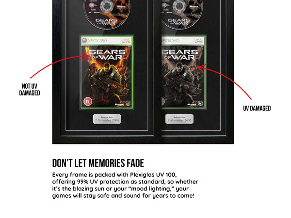 Gears of War (Xbox 360) Exhibition Range Framed Game