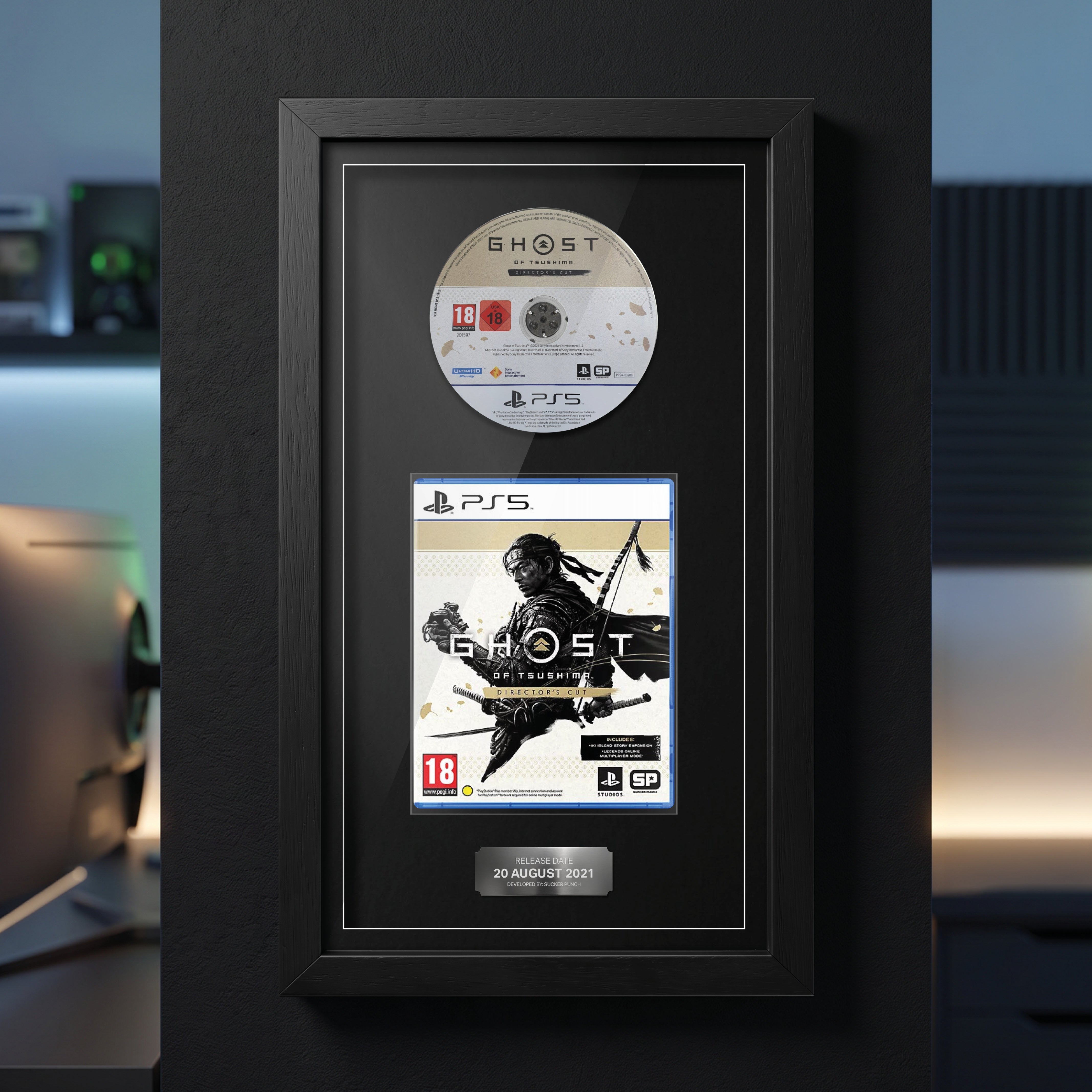 Ghost of Tsushima (PS5) Exhibition Range Framed Game