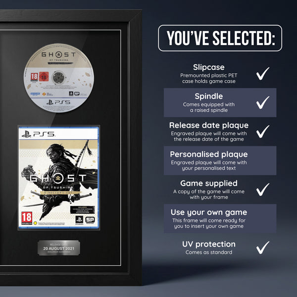 Ghost of Tsushima (PS5) Exhibition Range Framed Game