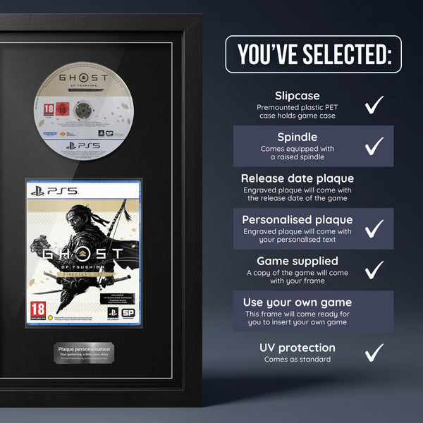 Ghost of Tsushima (PS5) Exhibition Range Framed Game