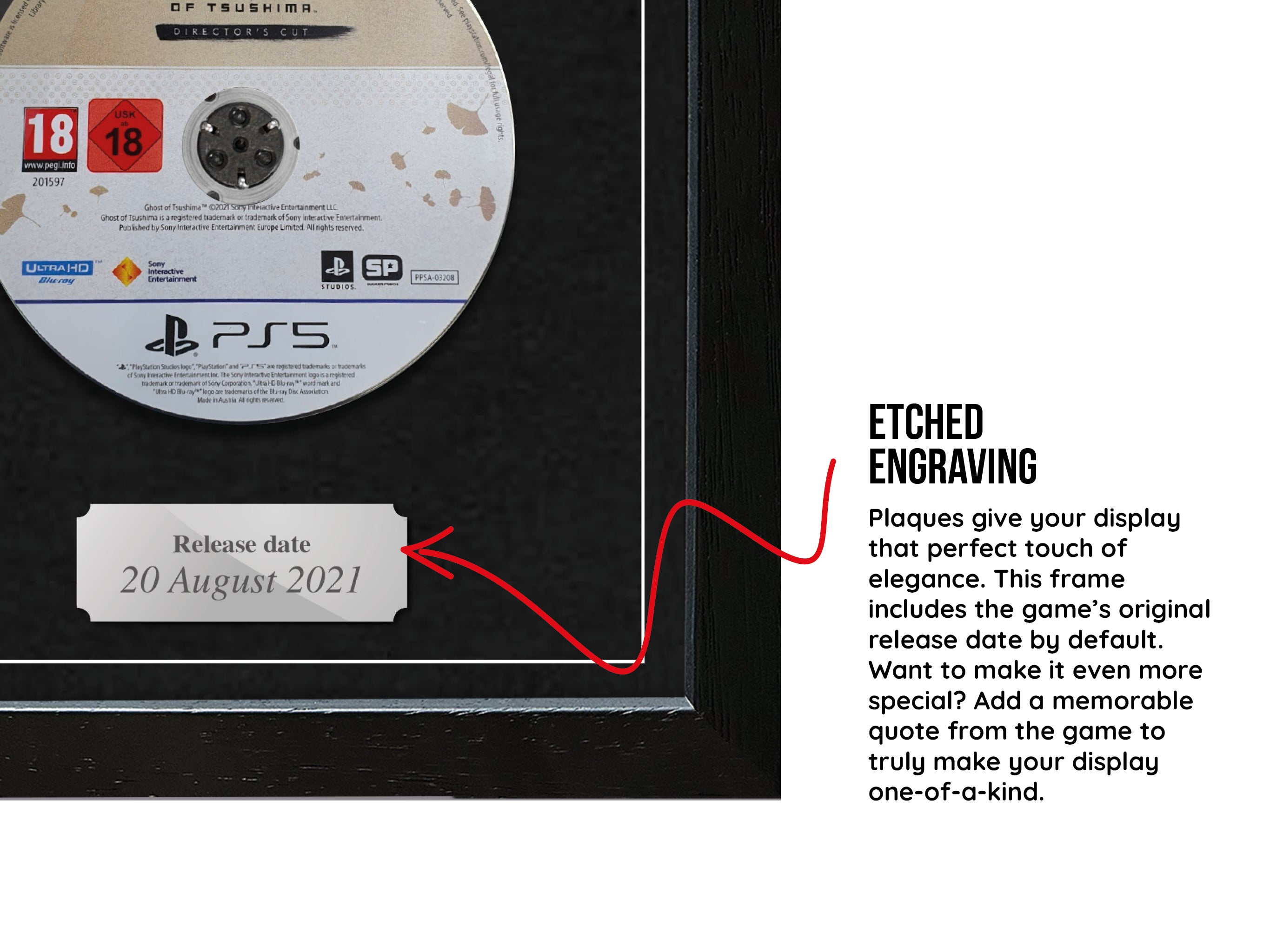 Ghost of Tsushima (PS5) Expo Pro Range Framed Game