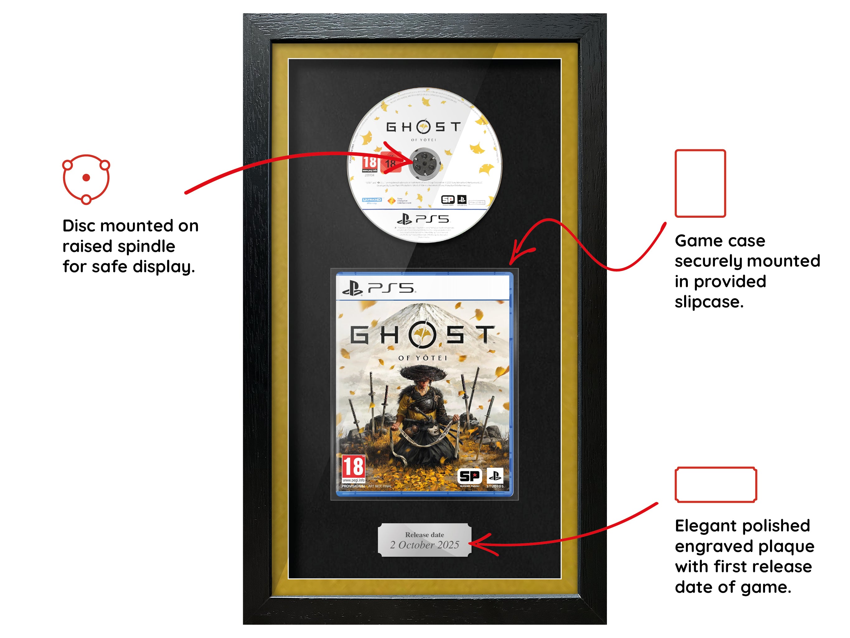 Ghost of Yōtei (PS5) Exhibition Range Framed Game