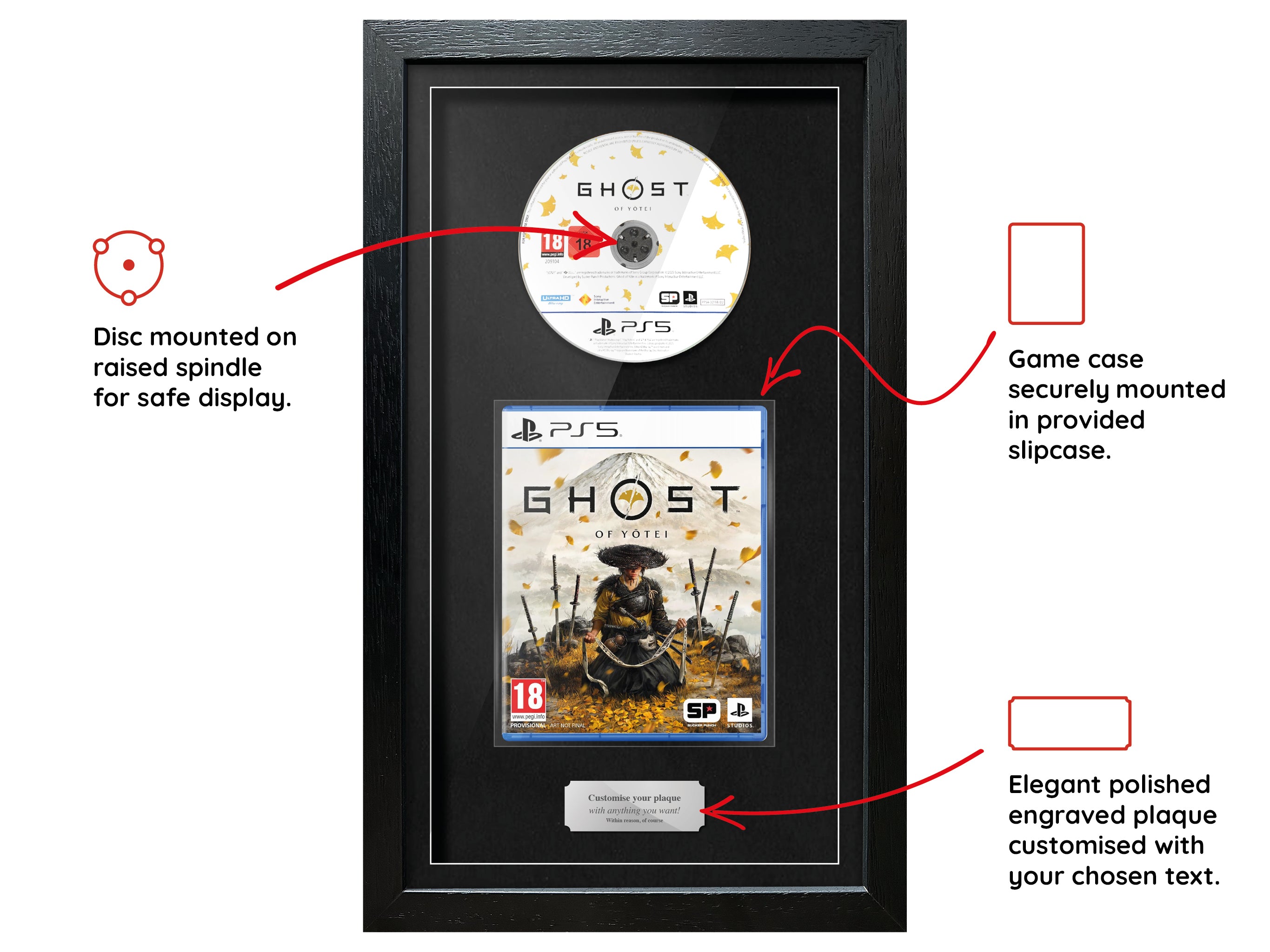 Ghost of Yōtei (PS5) Exhibition Range Framed Game