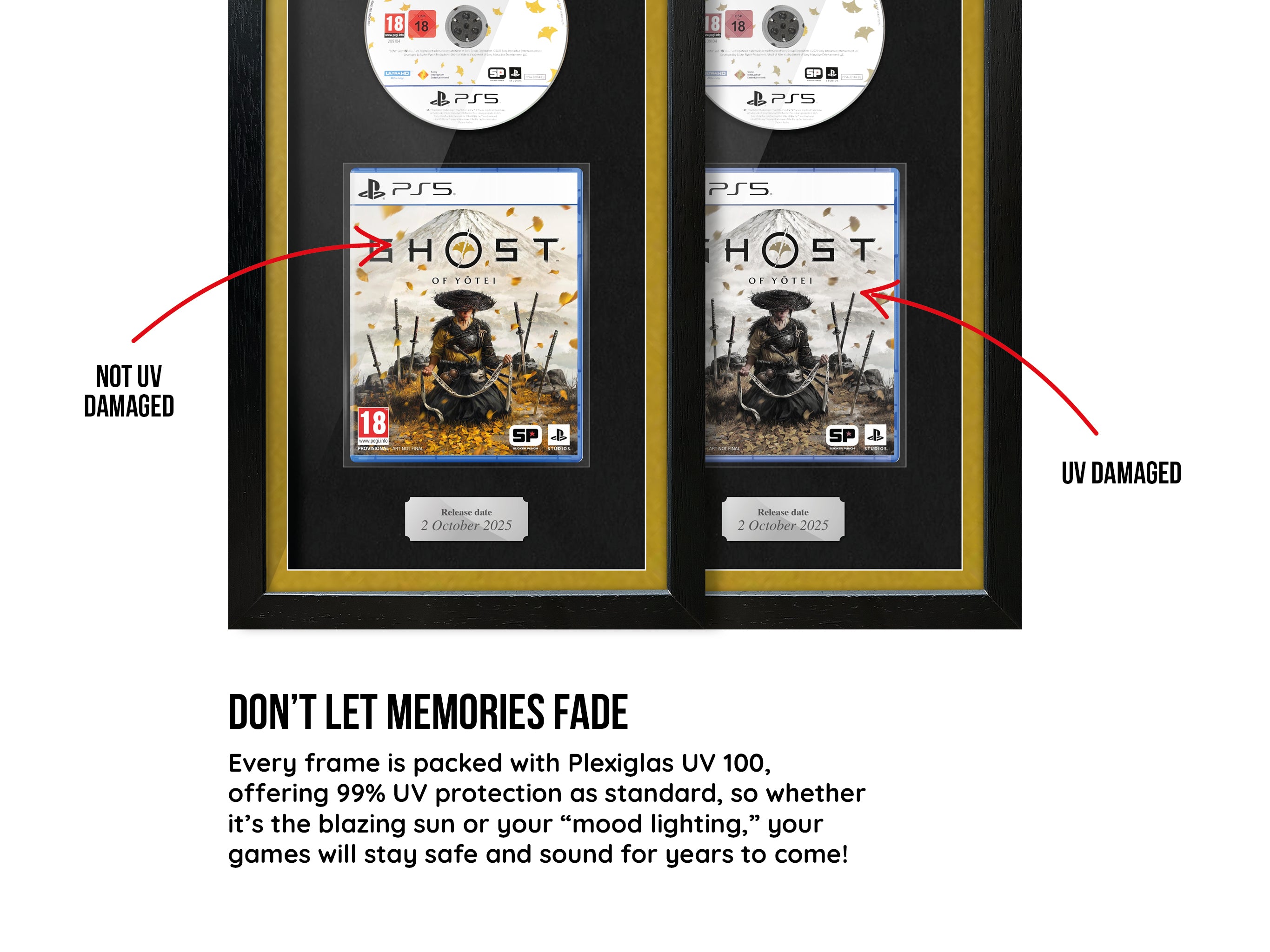 Ghost of Yōtei (PS5) Exhibition Range Framed Game