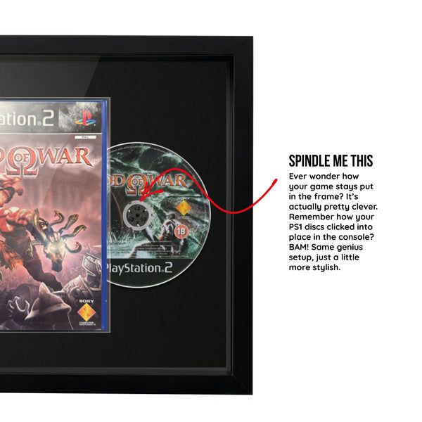 God of War (PS2) Framed Game Display