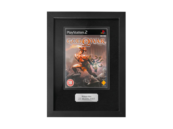 God of War (PS2) Framed Game (Reprinted sleeve)