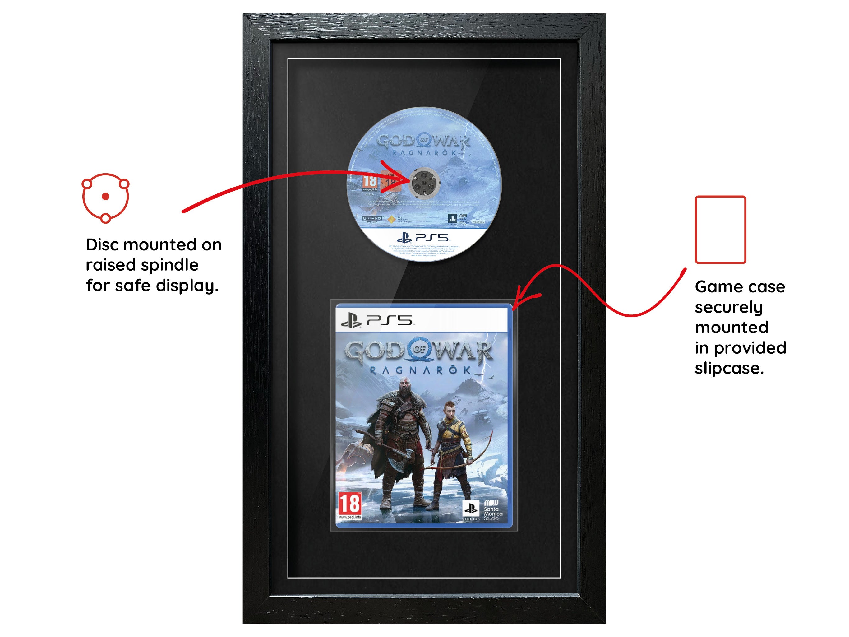 God of War: Ragnarök (PS5) Exhibition Range Framed Game