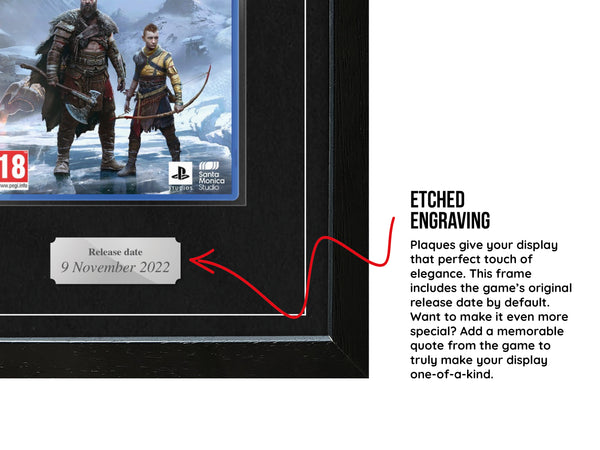 God of War: Ragnarök (PS5) Exhibition Range Framed Game