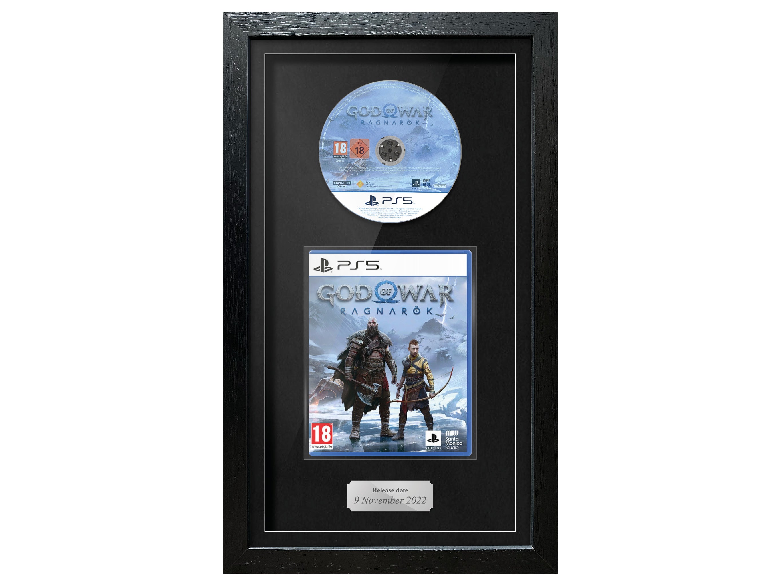 God of War: Ragnarök (PS5) Exhibition Range Framed Game