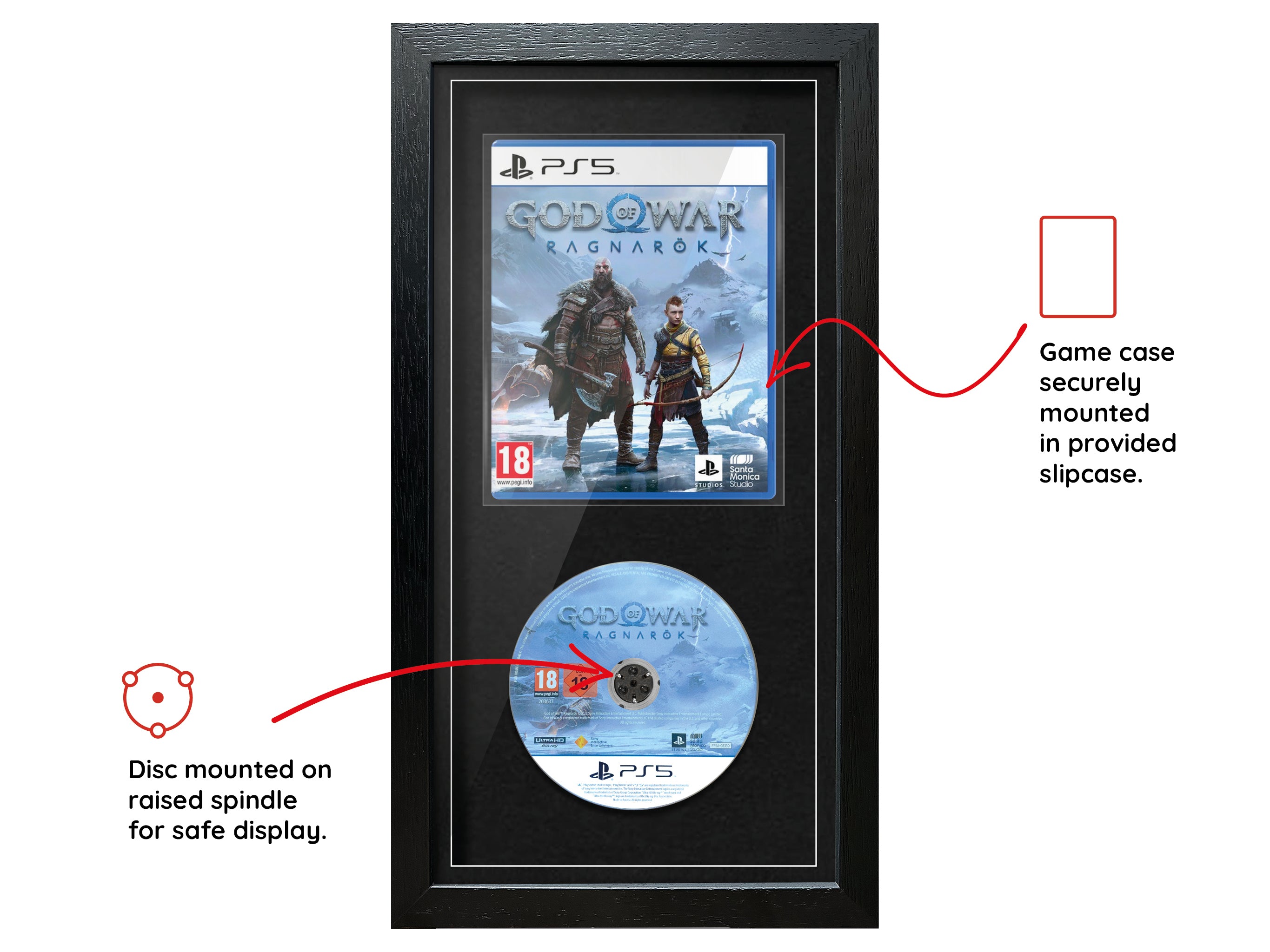 God of War: Ragnarök (PS5) Expo Pro Range Framed Game