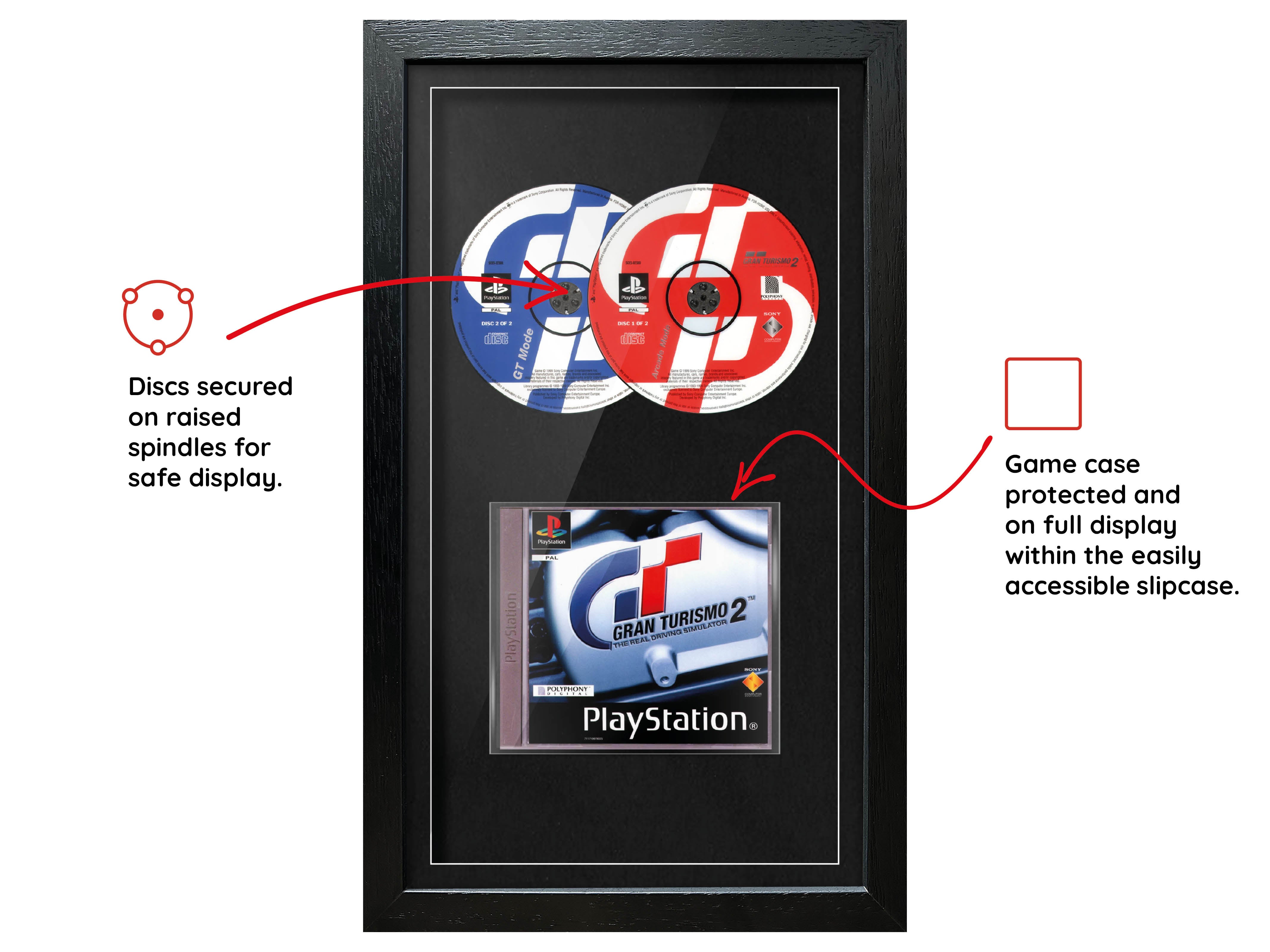 Gran Turismo 2 (PS1) Exhibition Range Framed Game