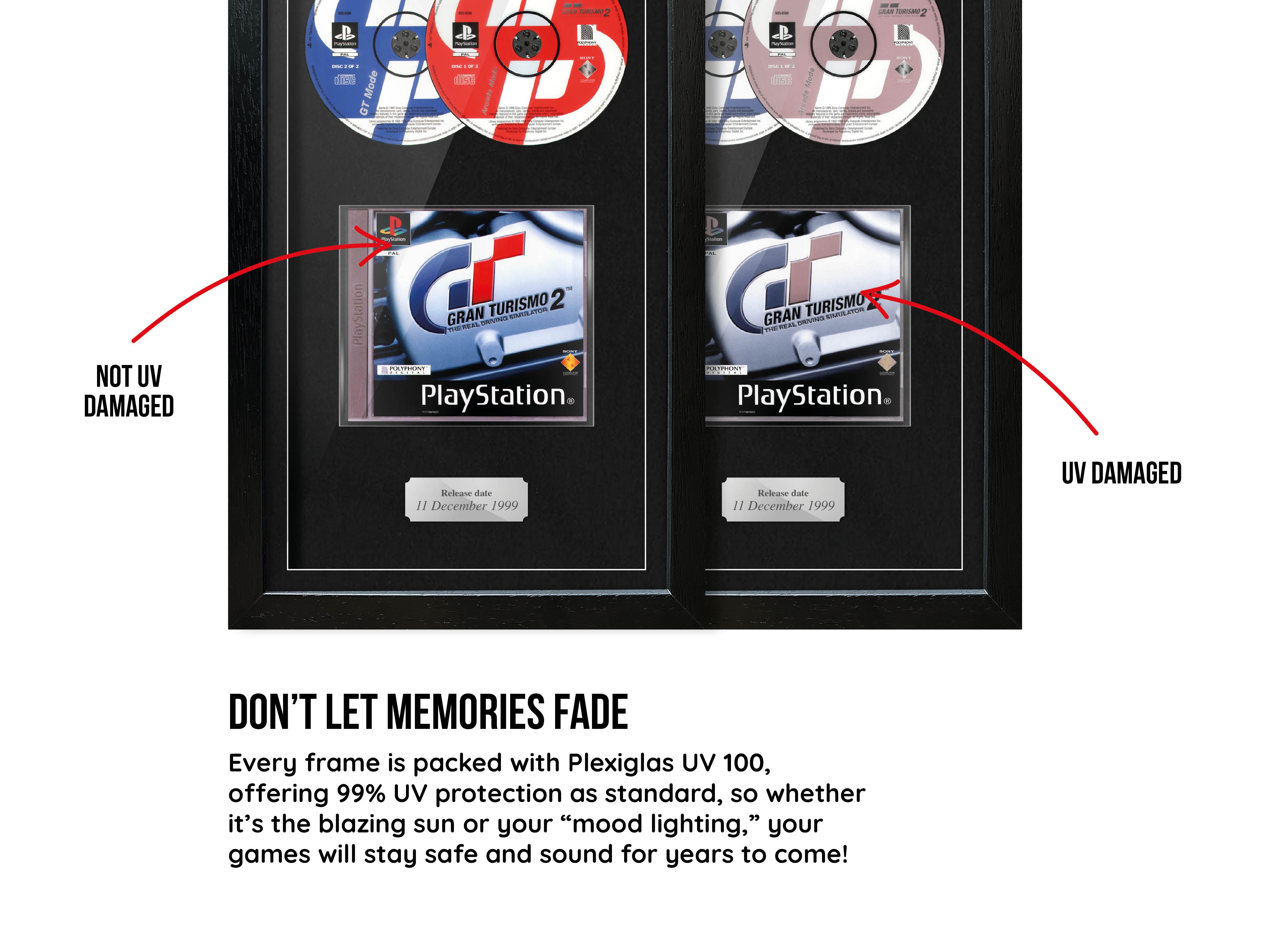 Gran Turismo 2 (PS1) Exhibition Range Framed Game