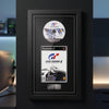 Gran Turismo 4 PS2 Exhibition Range frame on a dark wall with the disc and case on display