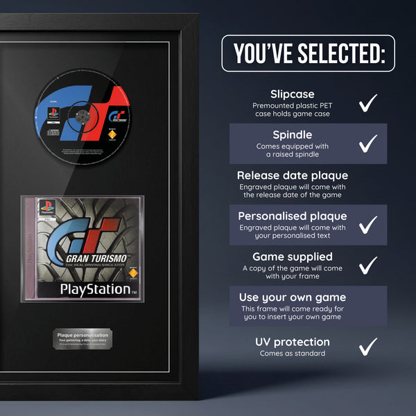 Gran Turismo (PS1) Exhibition Range Framed Game