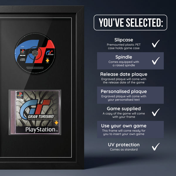 Gran Turismo (PS1) Exhibition Range Framed Game