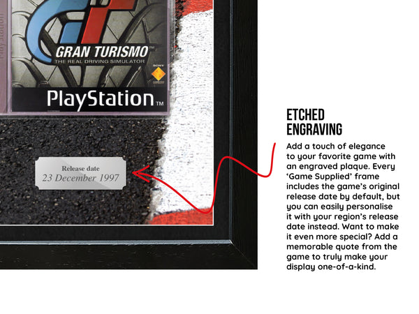 Gran Turismo (PS1) Inspired By Exhibition Range Framed Game