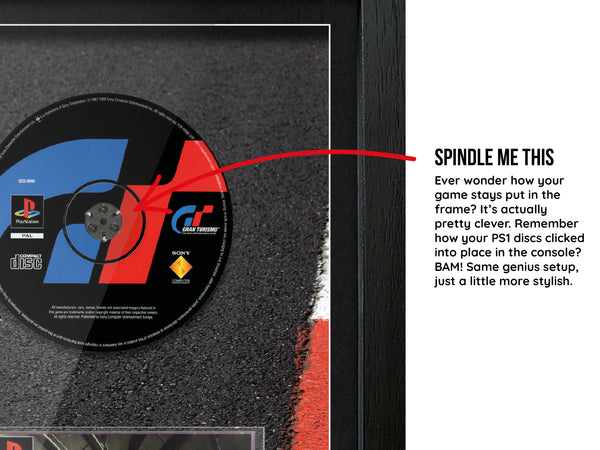 Gran Turismo (PS1) Inspired By Exhibition Range Framed Game