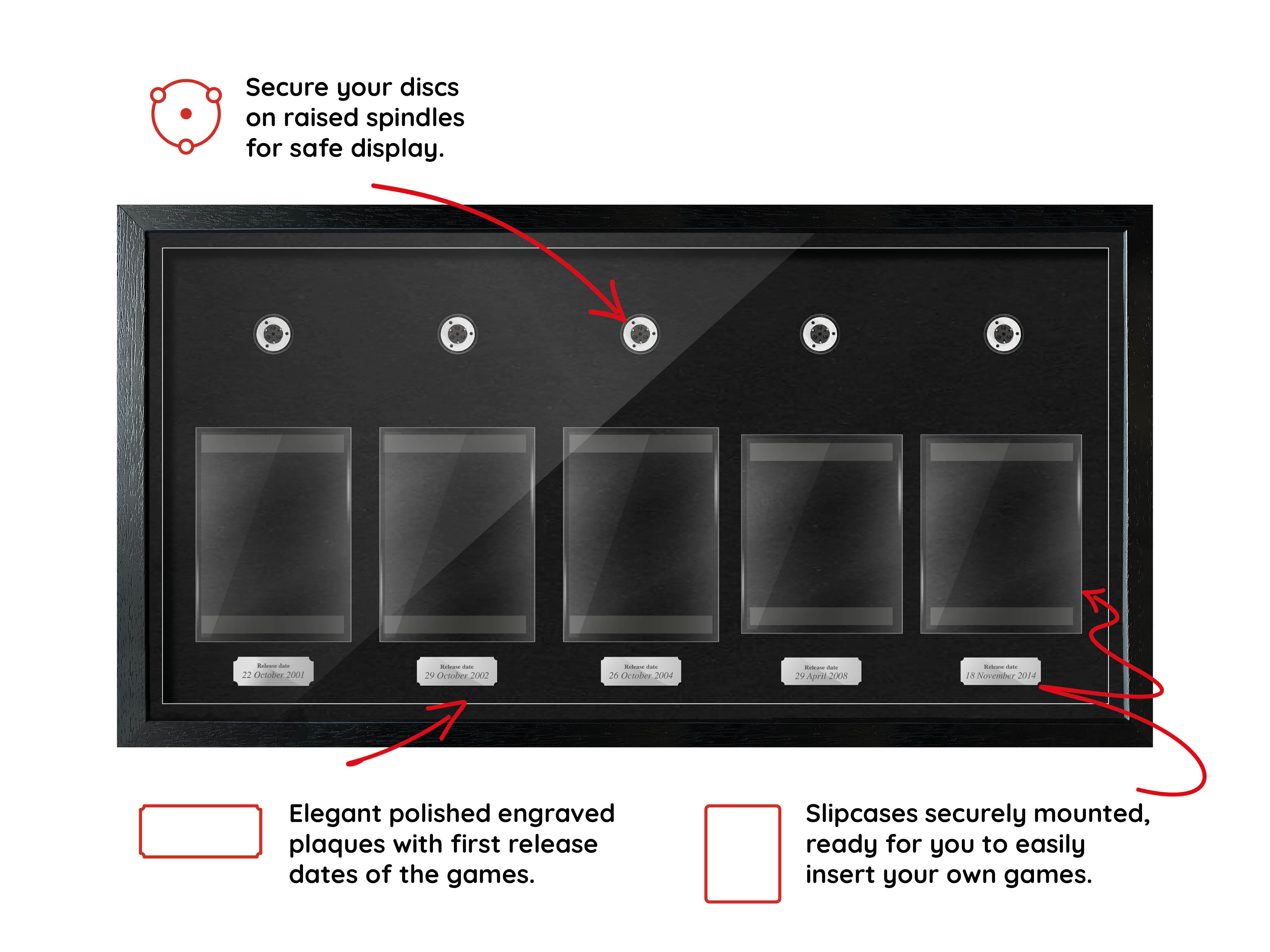 The GTA Series (PlayStation) Exhibition Range Framed Games