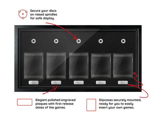 The GTA Series (PlayStation) Exhibition Range Framed Games