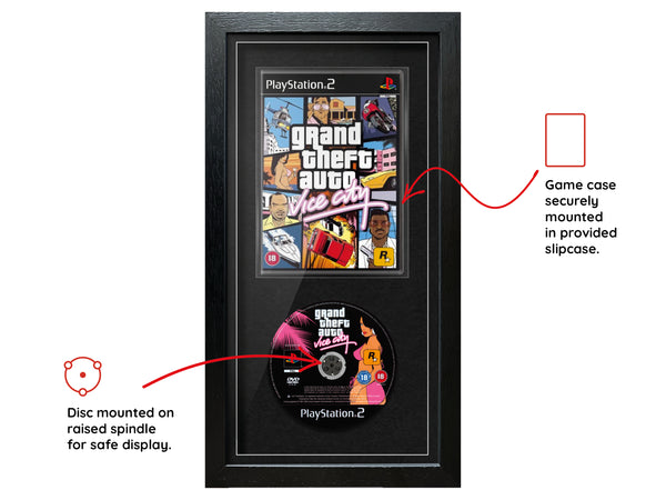 Grand Theft Auto: Vice City (PS2) Expo Pro Range Framed Game