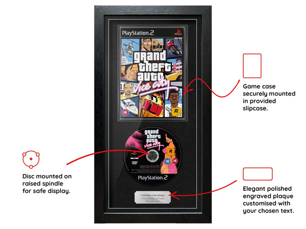 Grand Theft Auto: Vice City (PS2) Expo Pro Range Framed Game