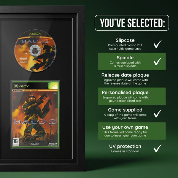 Halo 2 (Xbox) Exhibition Range Framed Game