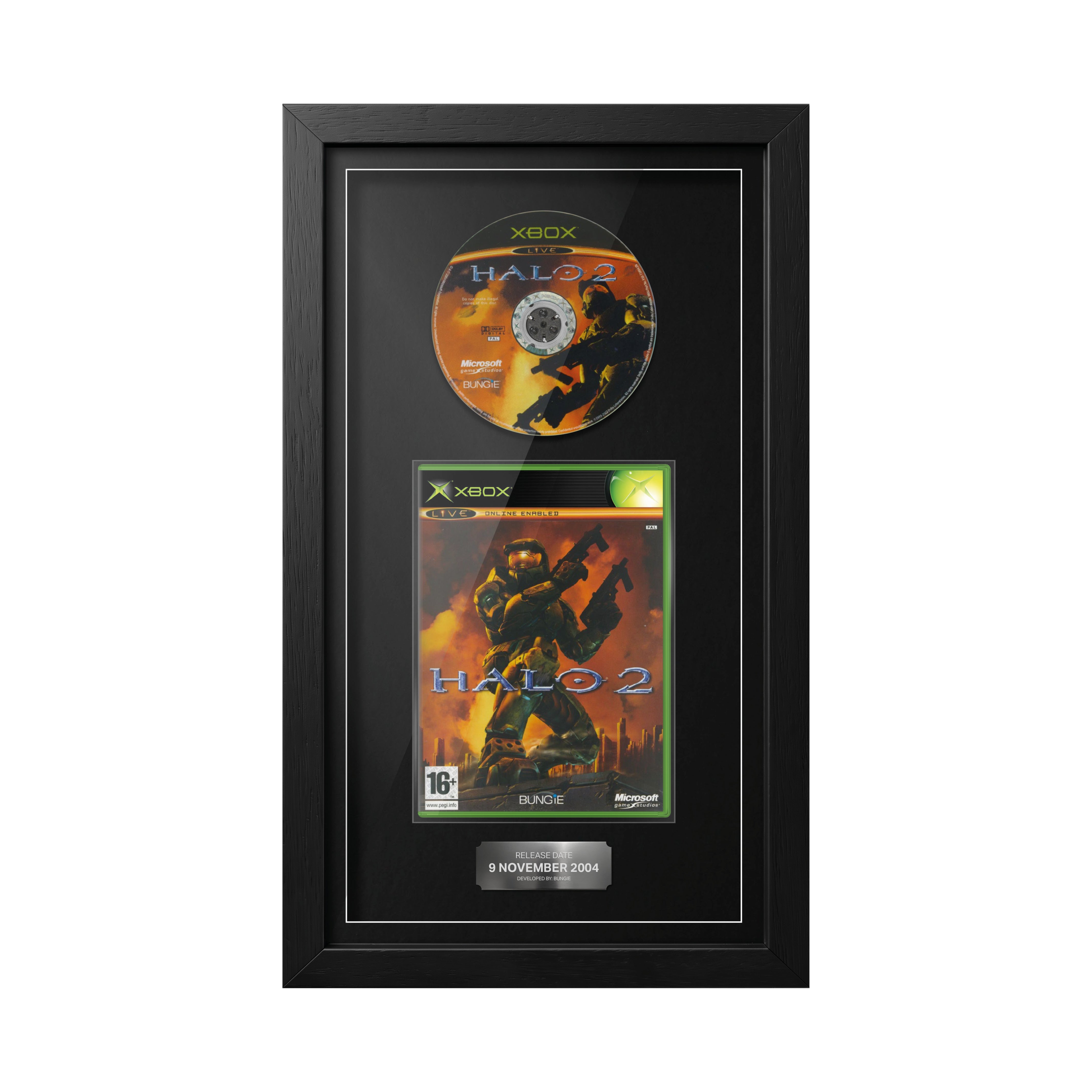Halo 2 (Xbox) Exhibition Range Framed Game