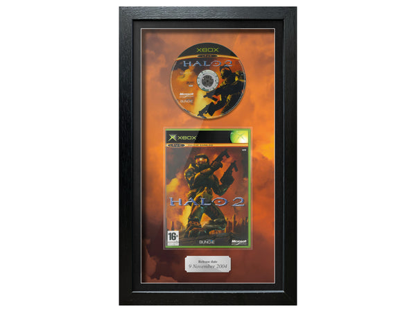 Halo 2 (Xbox) Inspired By Exhibition Range Framed Game