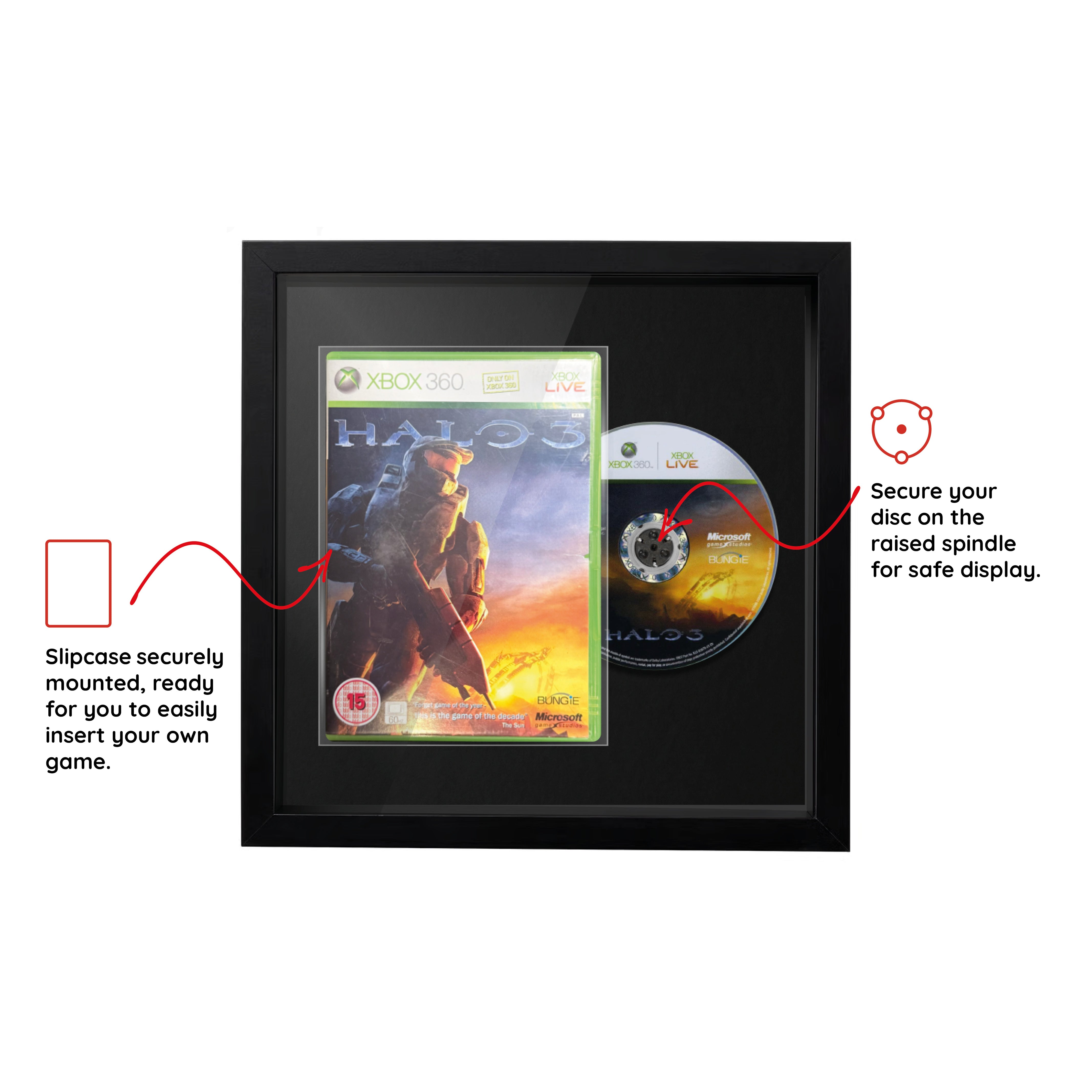 Halo 3 (Xbox) Framed Game Display