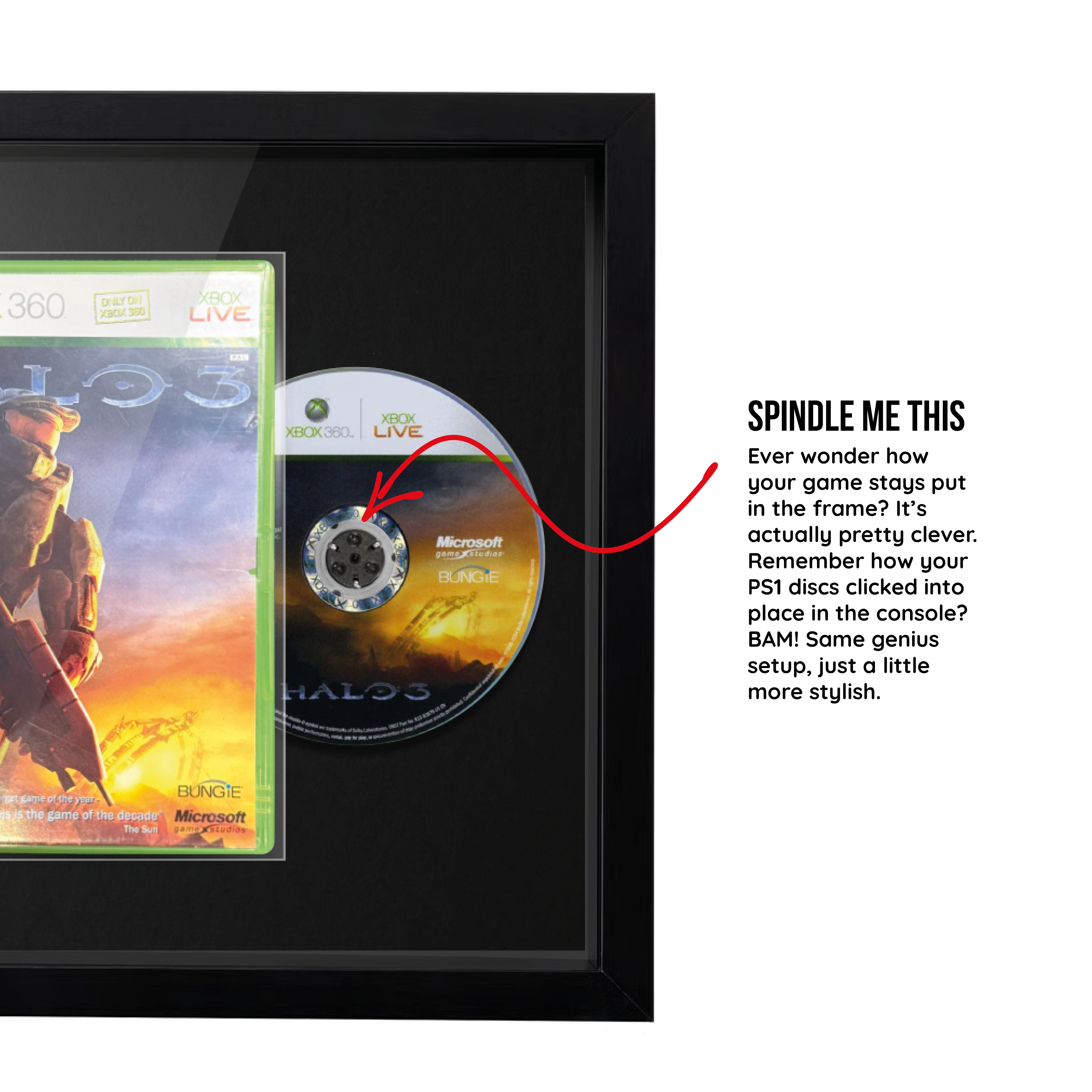 Halo 3 (Xbox) Framed Game Display