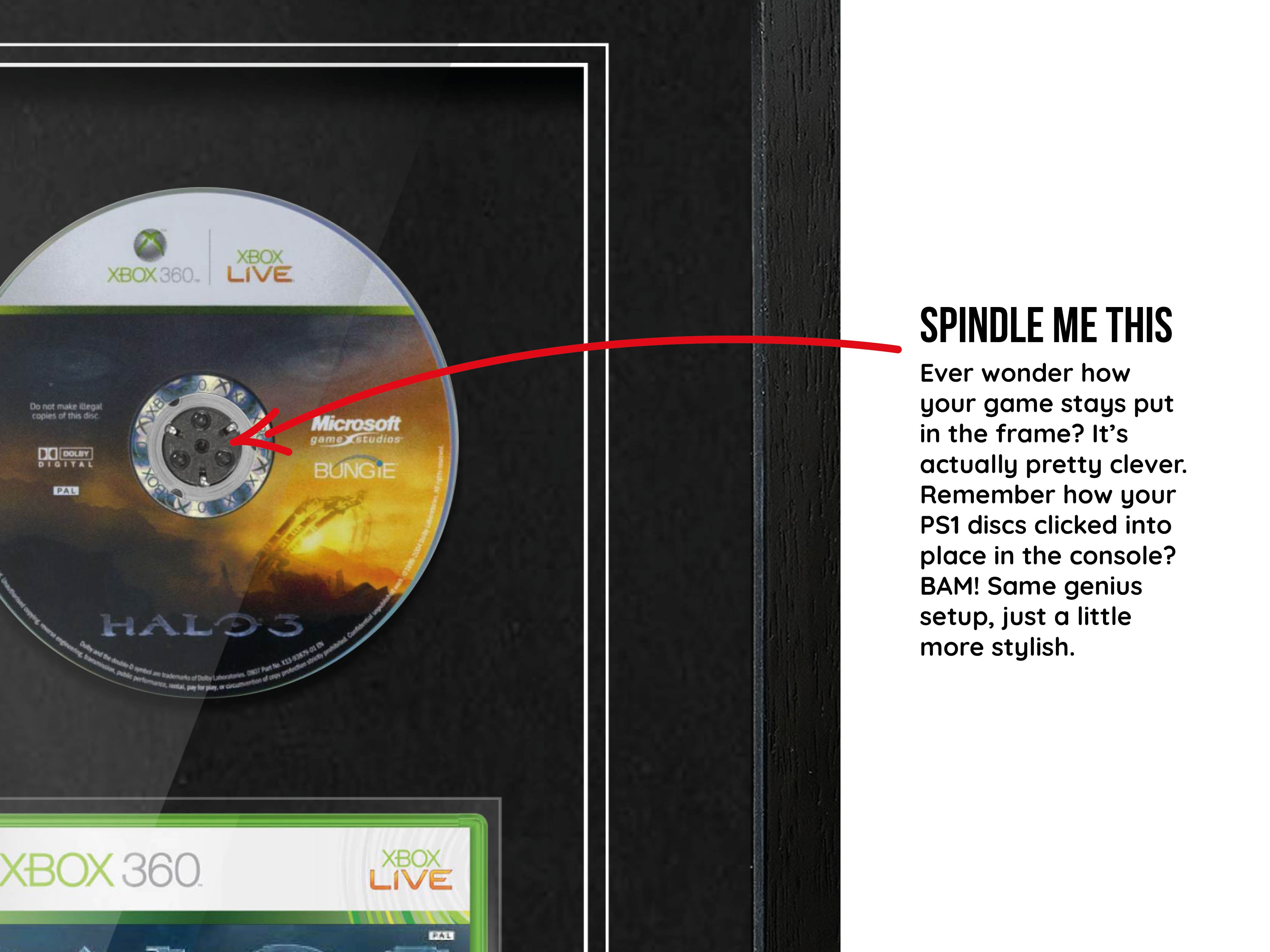 Halo 3 (Xbox 360) Elite Range Frame - Frame-A-Game