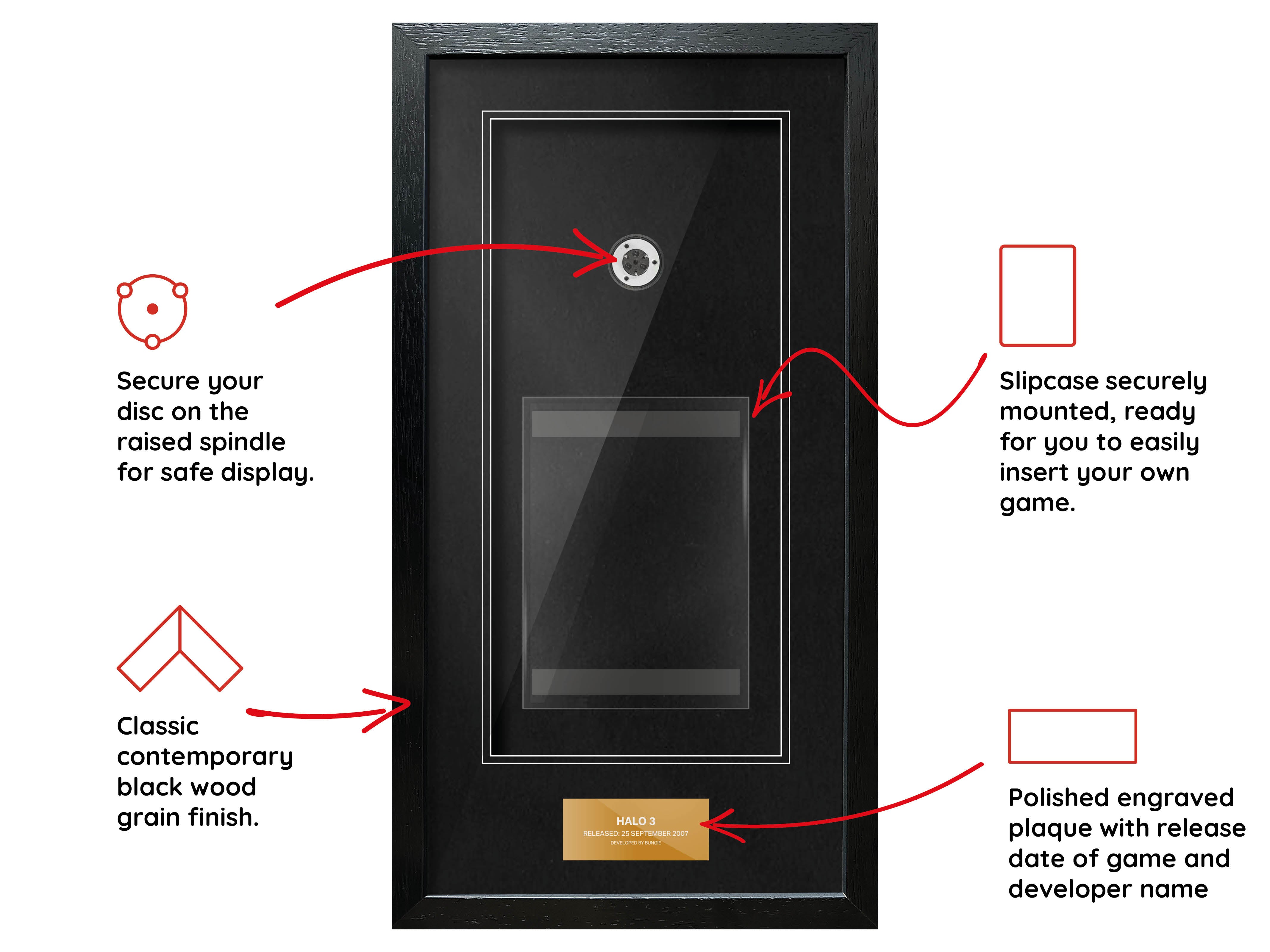 Halo 3 (Xbox 360) Elite Range Frame - Frame-A-Game