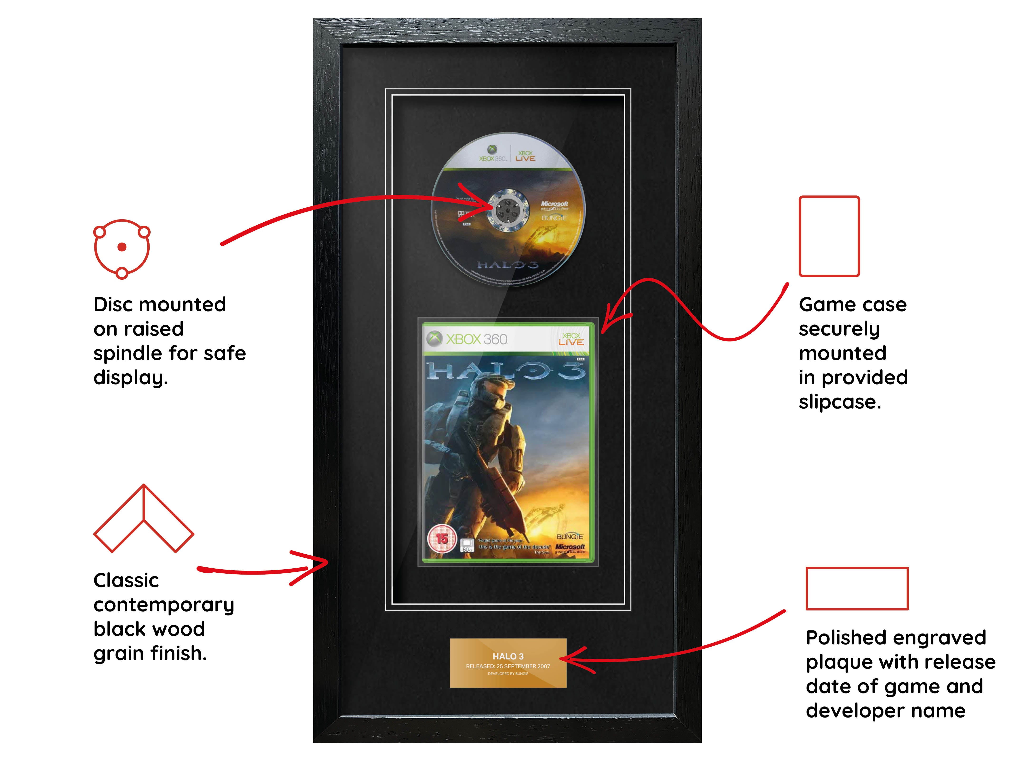 Halo 3 (Xbox 360) Elite Range Frame - Frame-A-Game