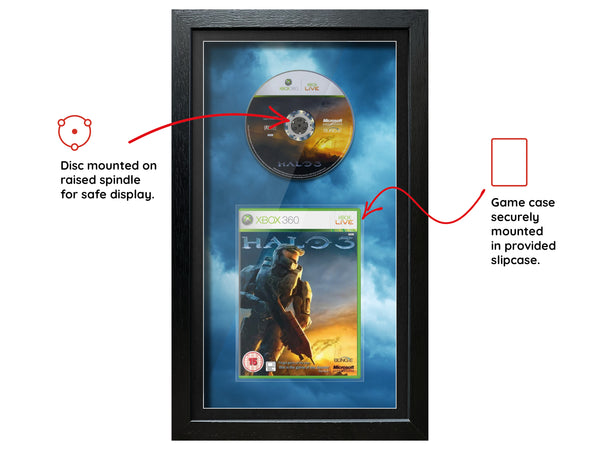Halo 3 (Xbox 360) Inspired By Exhibition Range Framed Game