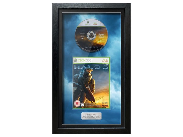 Halo 3 (Xbox 360) Inspired By Exhibition Range Framed Game