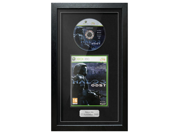 Halo 3: ODST (Xbox 360) Exhibition Range Framed Game