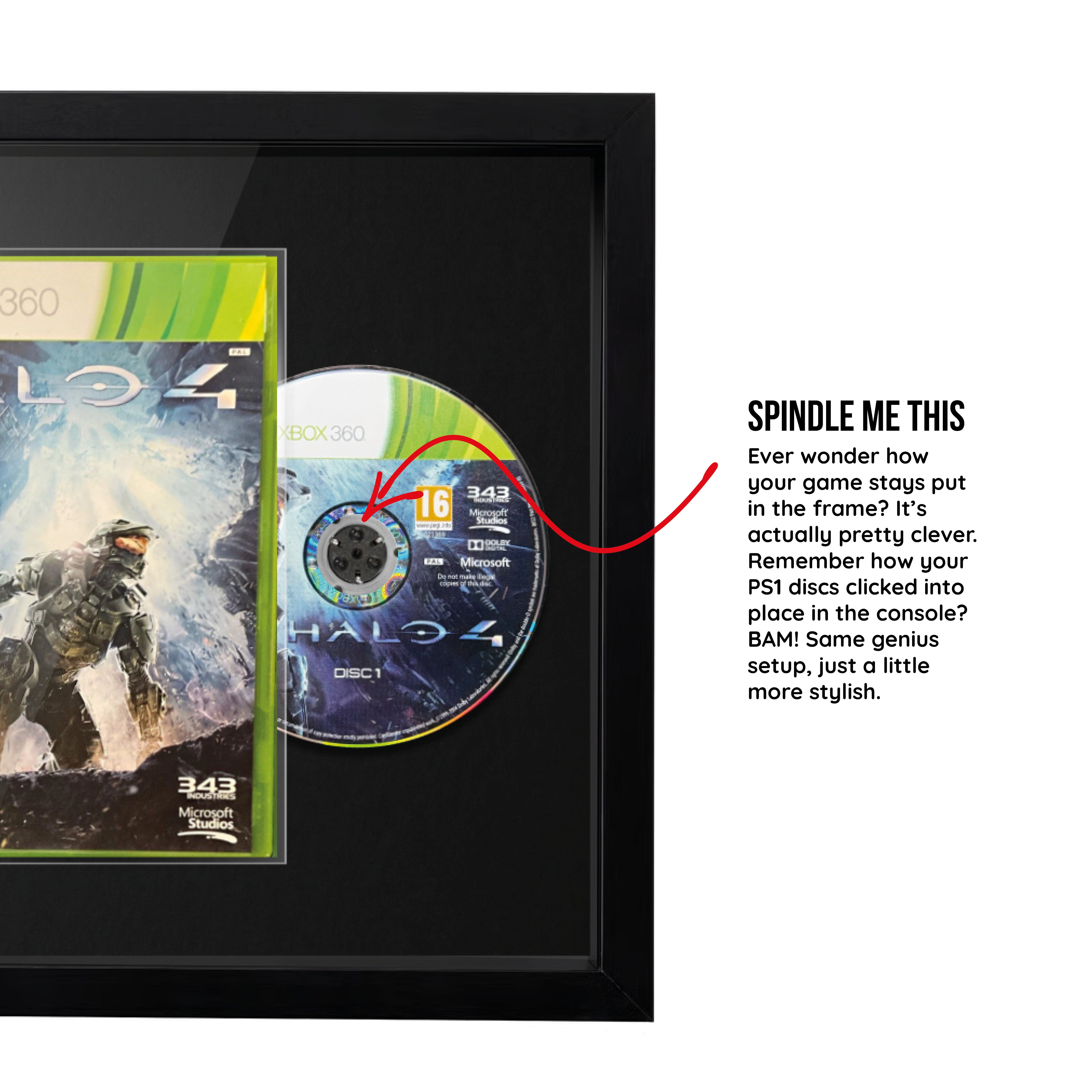 Halo 4 (Xbox 360) Framed Game Display