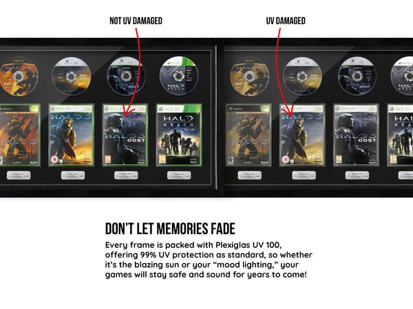 The Halo Bungie Series (Xbox) Exhibition Range Framed Games